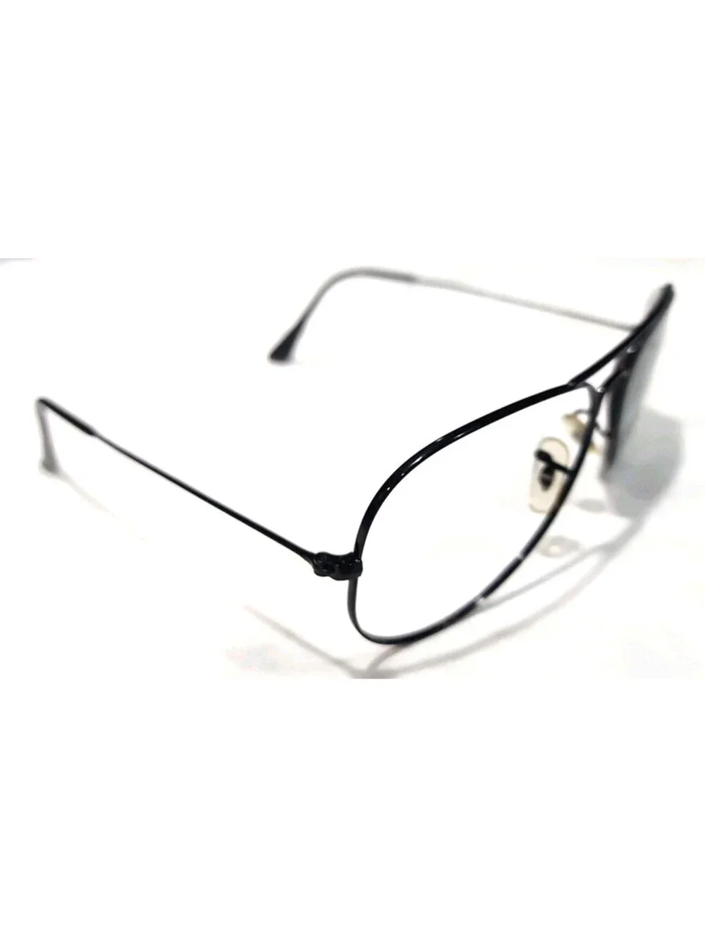 Ray Ban RB3025 L2823 No Lenses Aviator Black Sunglasses Frame 58-14 Italy